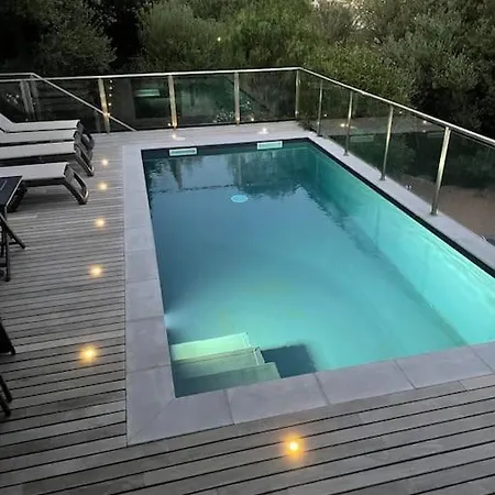 La Rondina Vue Mer, Piscine Et A Pied.